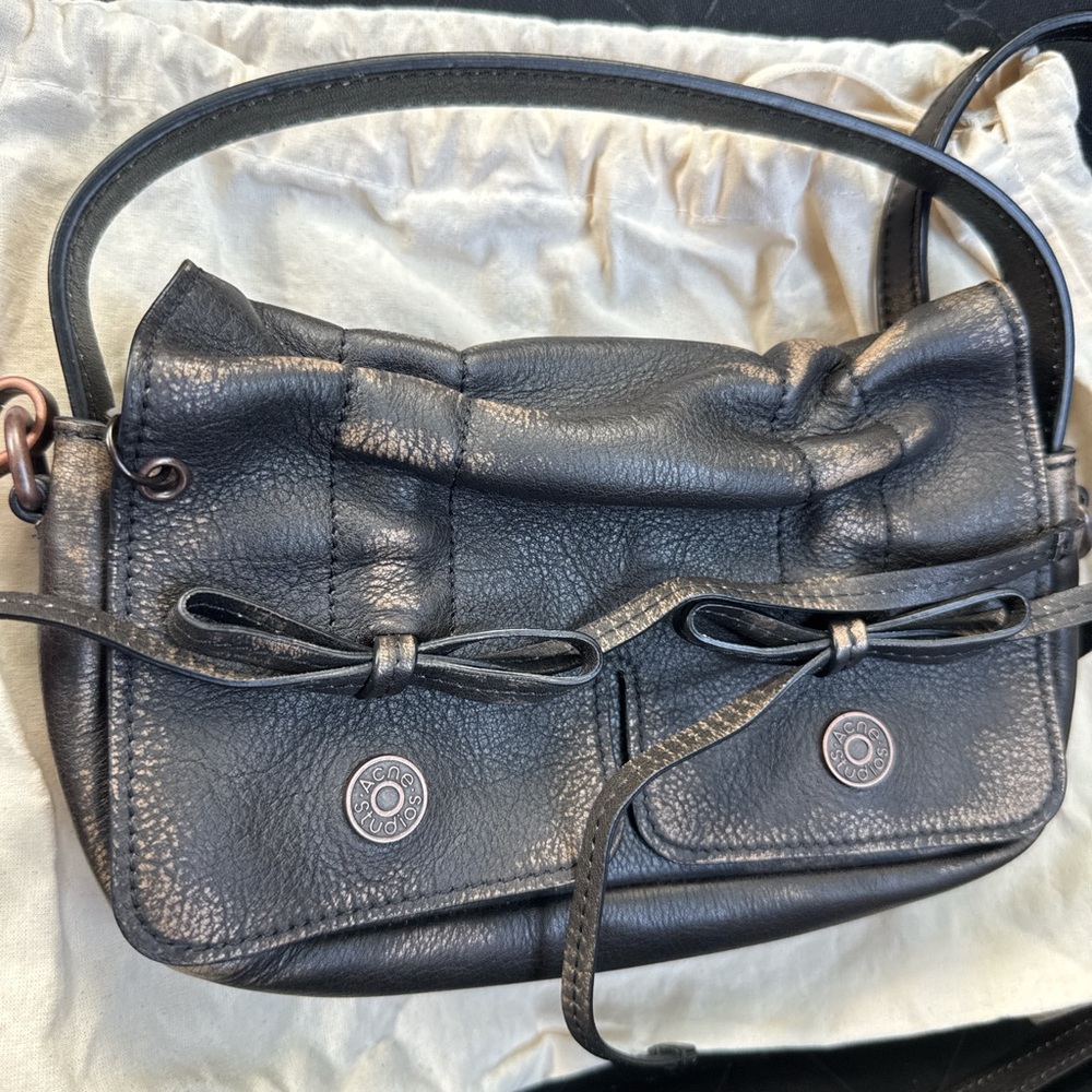 Acne Studios Brown Leather Bag - Picture 2 of 5